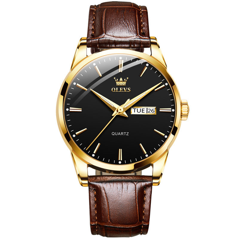 Oli Shi Men's Quartz Watch - Waterproof Business Style