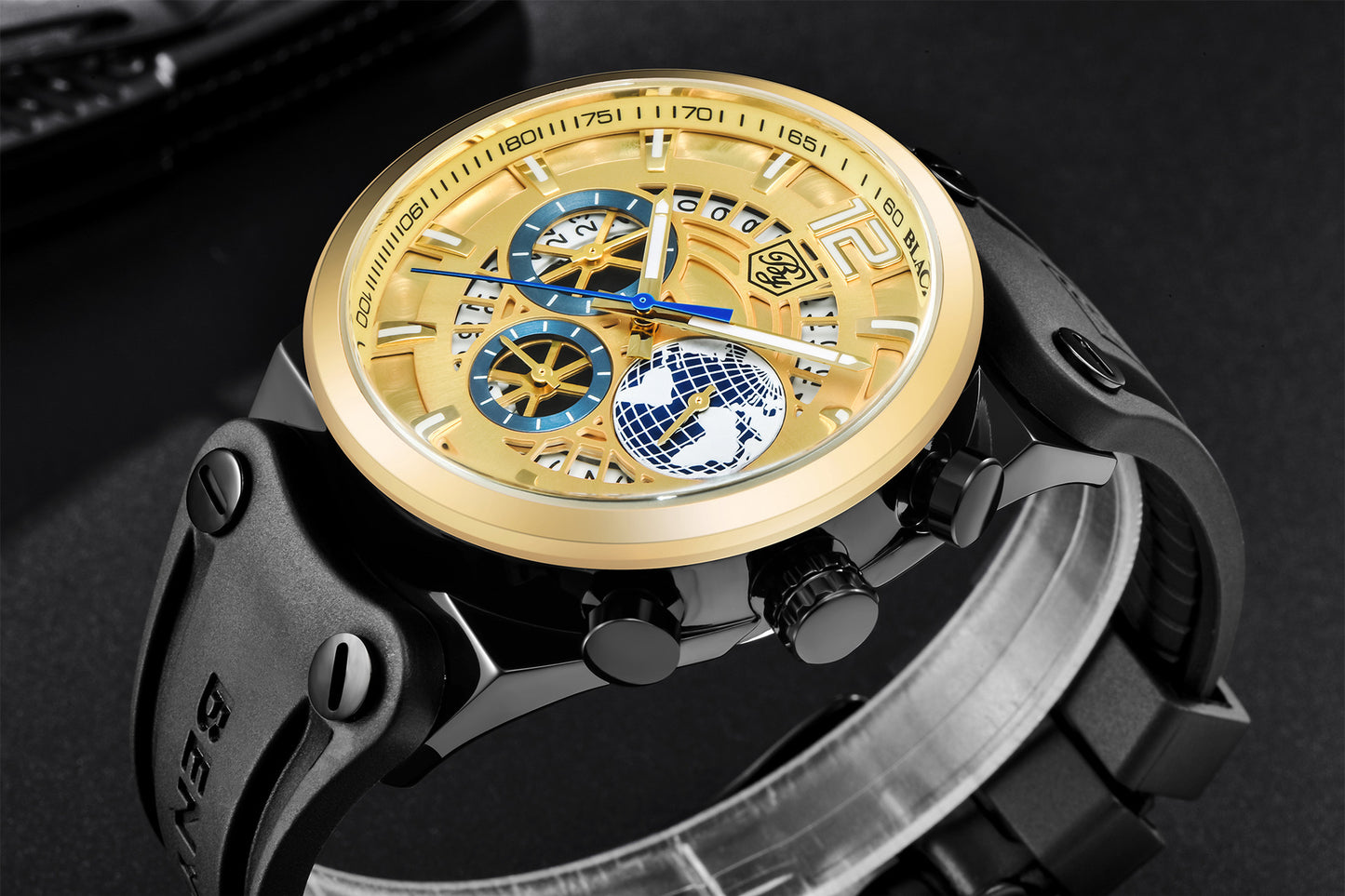 Men's Quartz Multi-Function Sports Watch