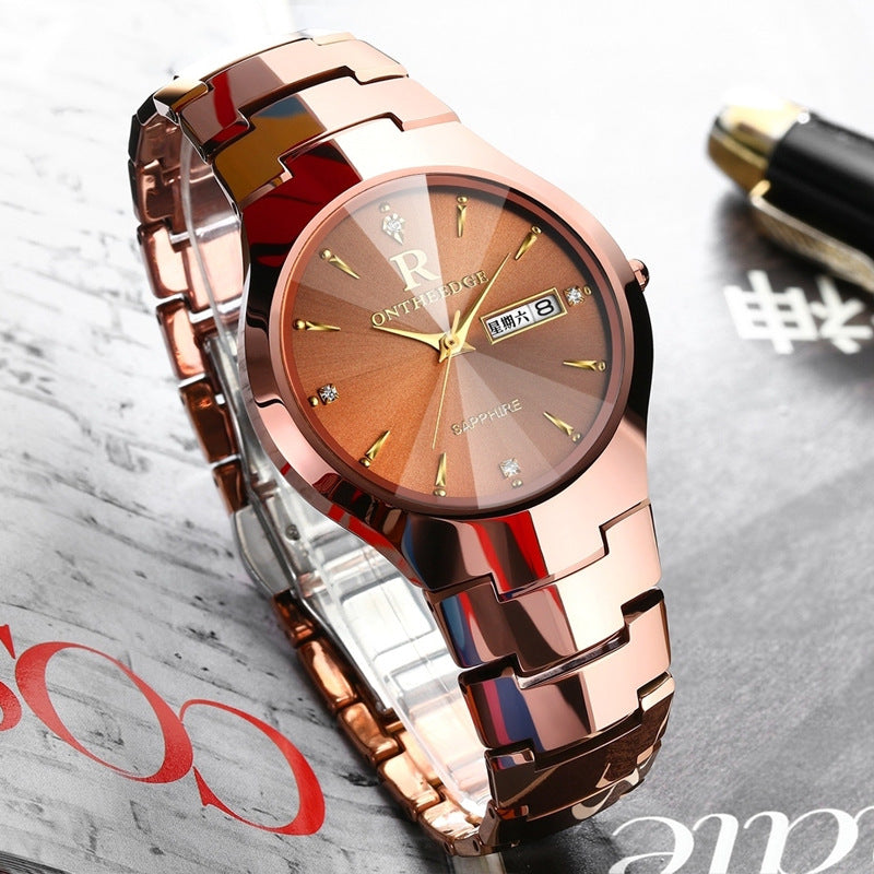 Men's Tungsten Steel Quartz Watch