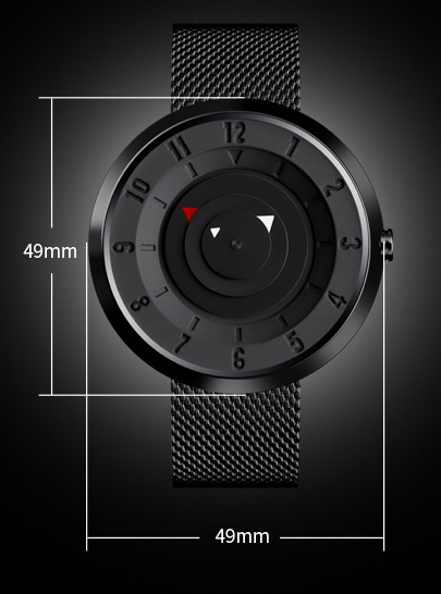 Men's Minimalist Quartz Watch with Creative Design