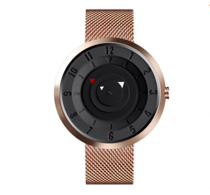 Men's Minimalist Quartz Watch with Creative Design