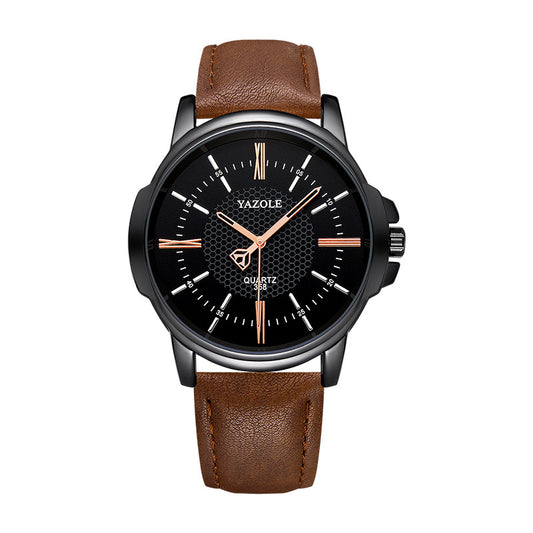 Men's Fashion Waterproof Quartz Watch by Yazhilun 358