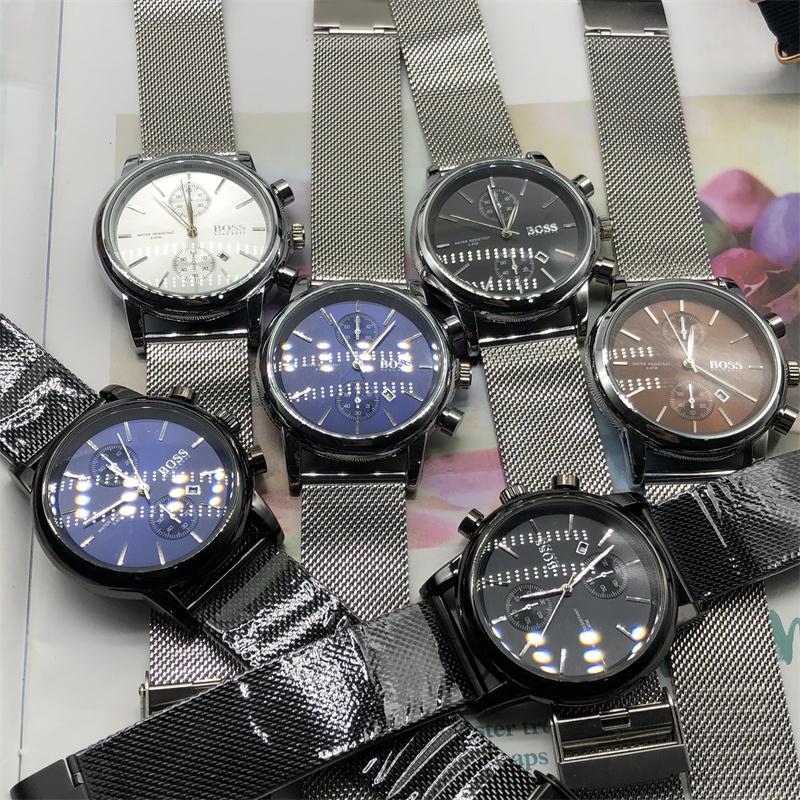 2019 Swiss Boss Men's Multi-Function Quartz Watch