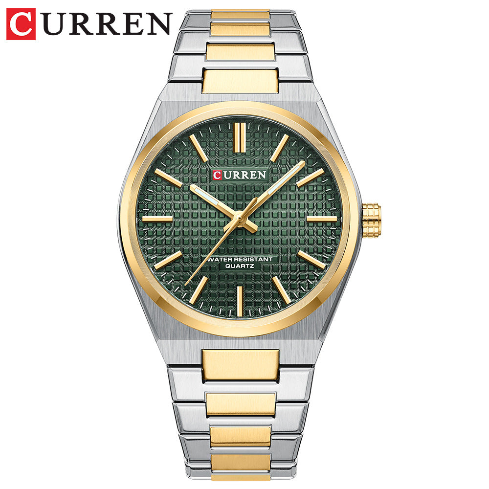 Curren 8439 Men's Quartz Watch - Business & Casual Style