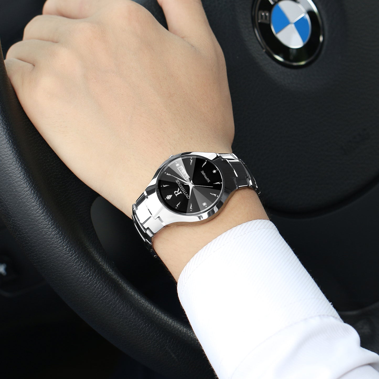 Men's Tungsten Steel Quartz Watch