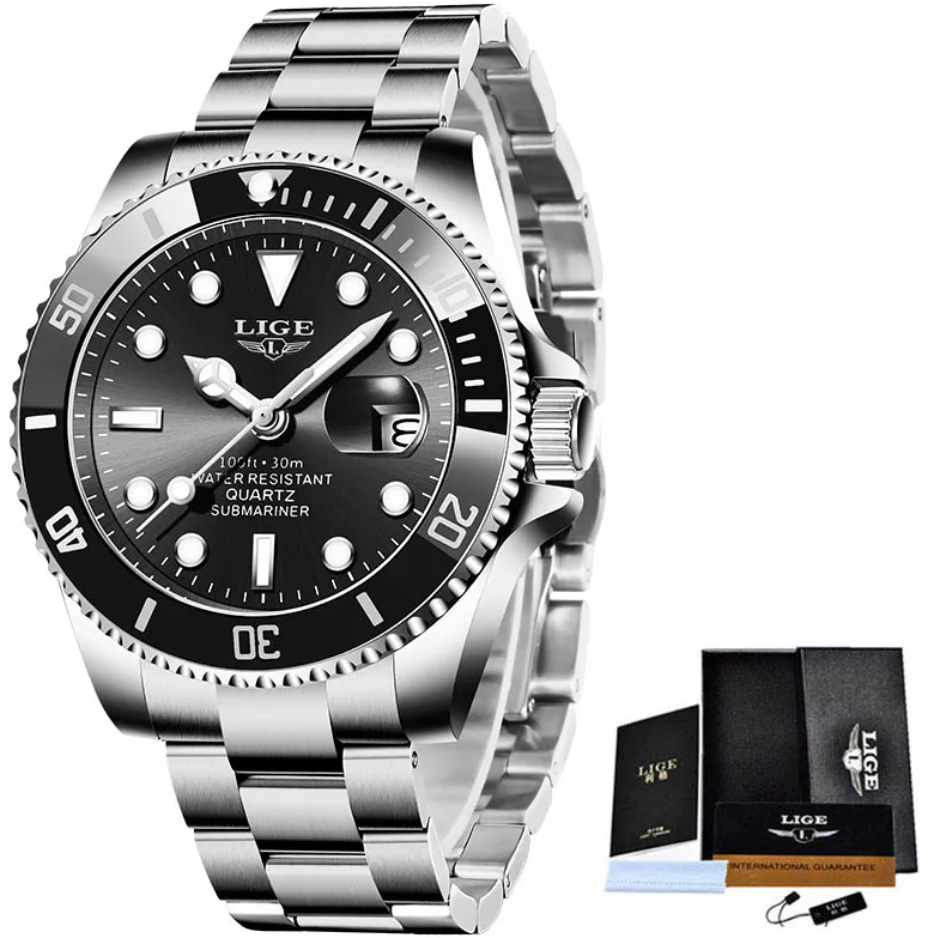 Men's Quartz Waterproof Watch