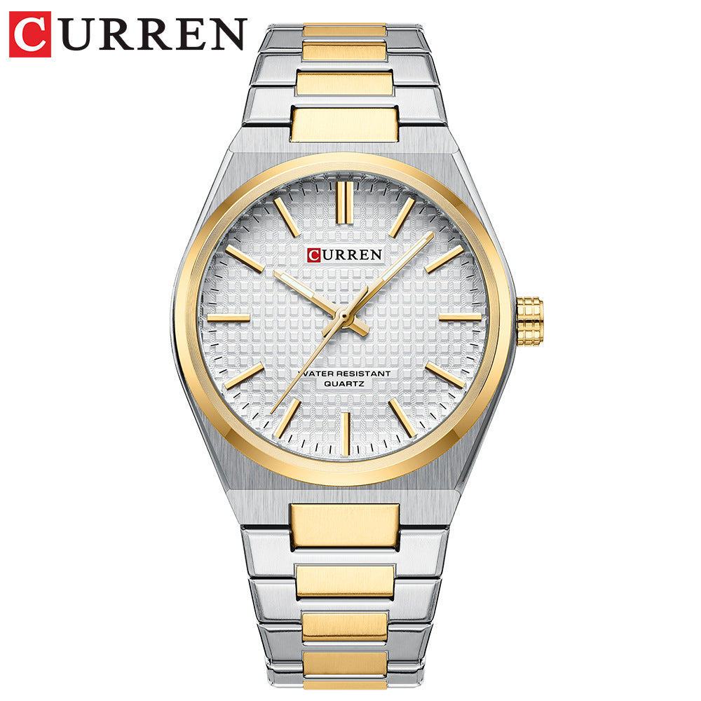 Curren 8439 Men's Quartz Watch - Business & Casual Style