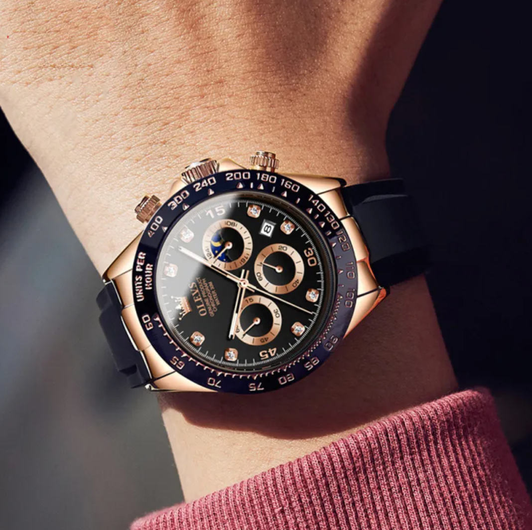 Multifunctional Luminous Quartz Watch for Men