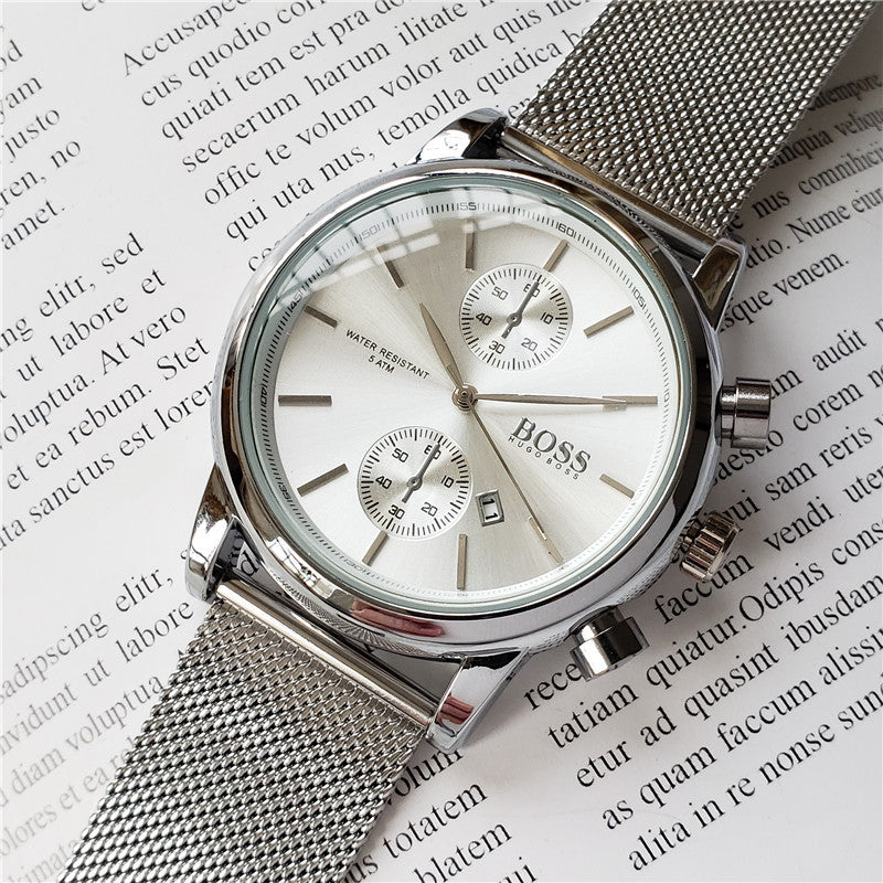 2019 Swiss Boss Men's Multi-Function Quartz Watch