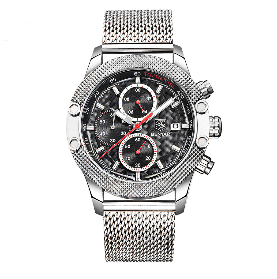 Benyar Men's Quartz Multifunctional Watch BY-5109