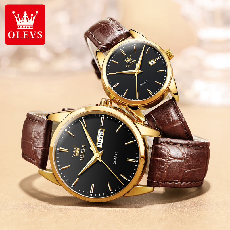 Oli Shi Men's Quartz Watch - Waterproof Business Style