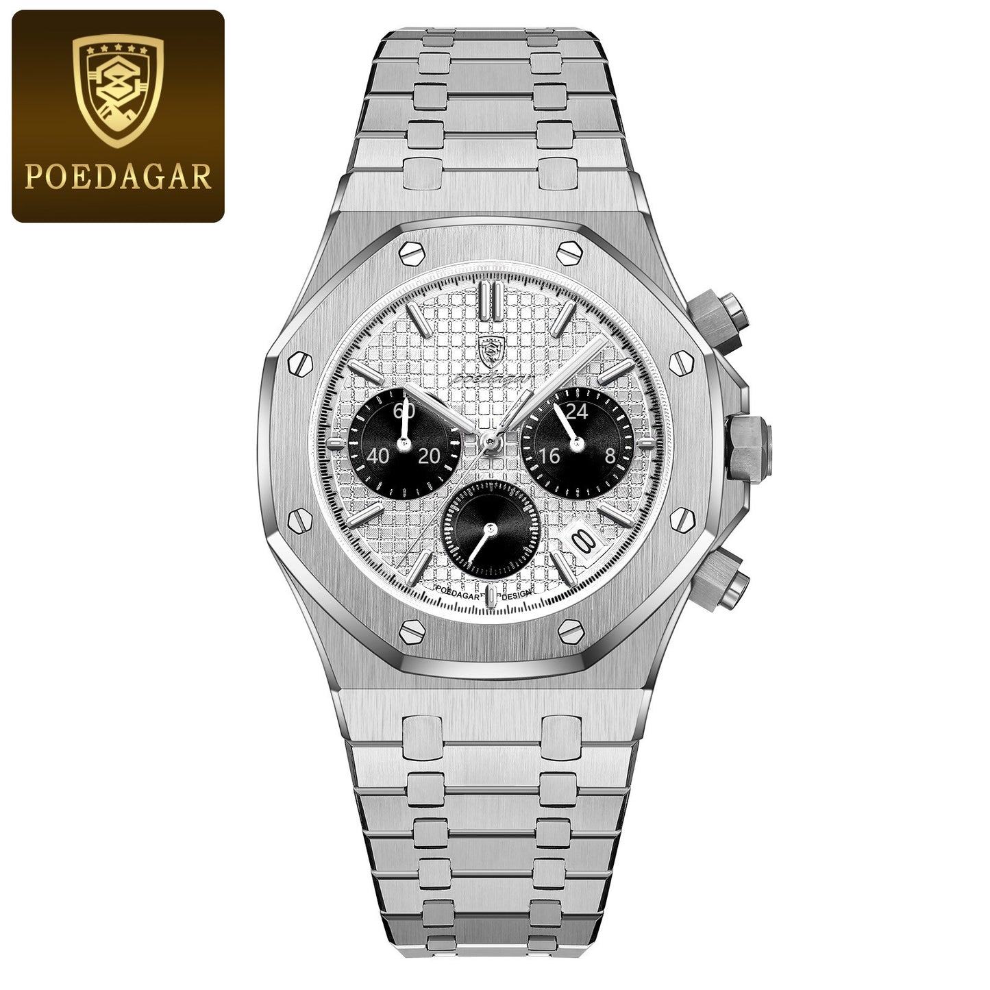 Swiss Multi-Function Men's Waterproof Quartz Watch