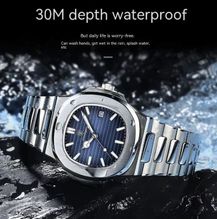New Waterproof Men's Quartz Watch