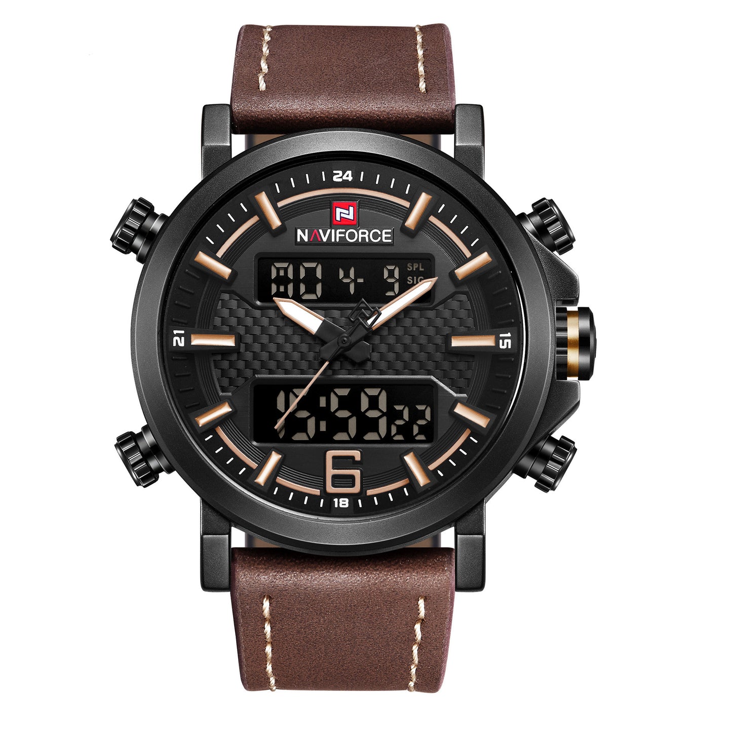 Naviforce Lingxiang 9135 Men's Quartz Sports Watch
