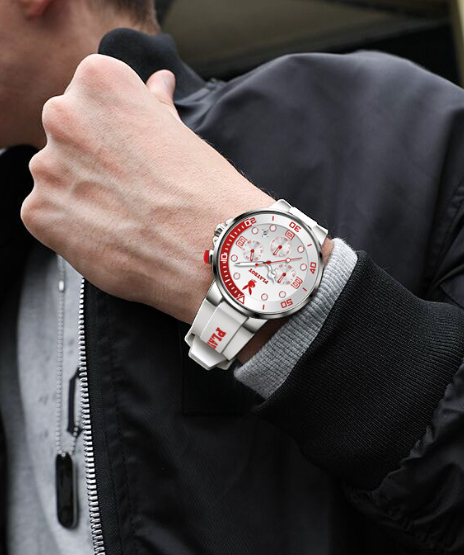 Playboy Men's Sport Luxury Quartz Watch (Single Item)