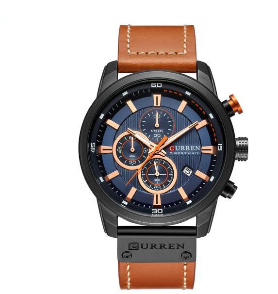 CURREN Men's Multifunctional Quartz Sports Watch