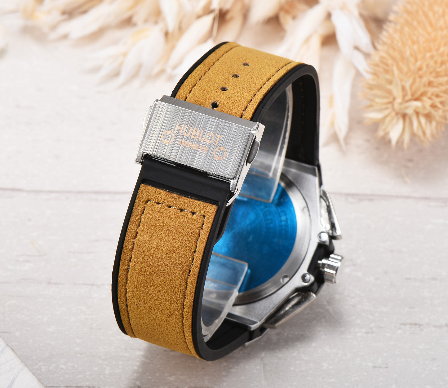 2019 Swiss Men's Quartz Watch with Silicone Strap
