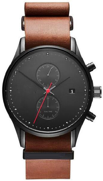 Fashionable Men's Quartz Watch with Calendar Feature