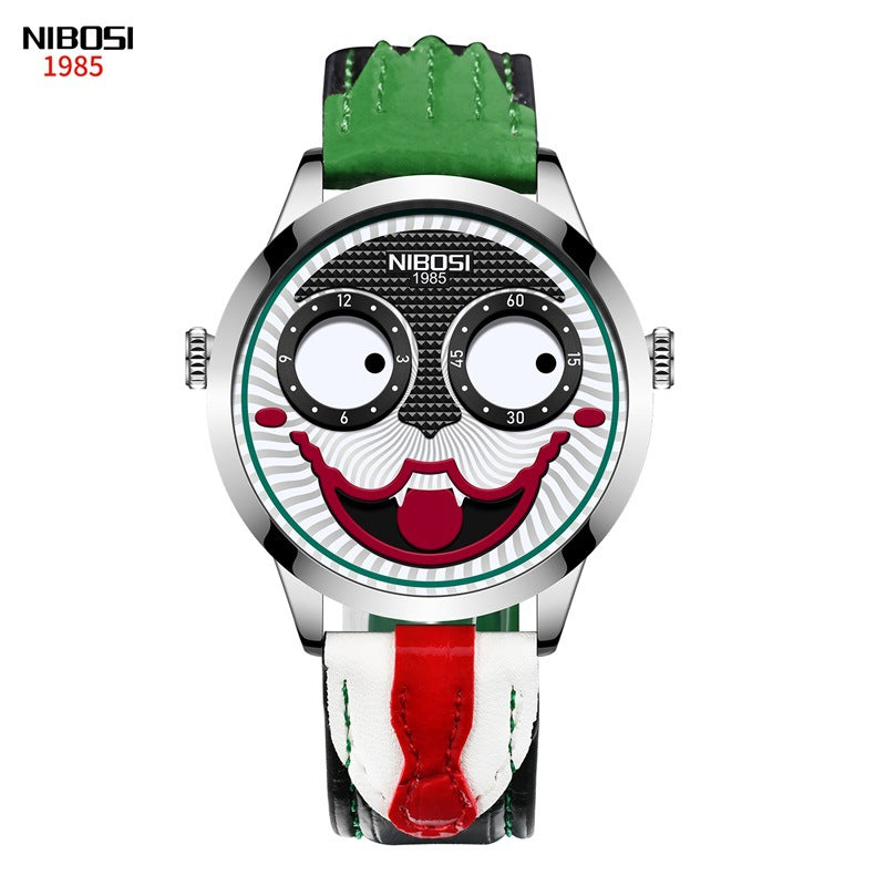 Russian Clown Men's Waterproof Quartz Watch