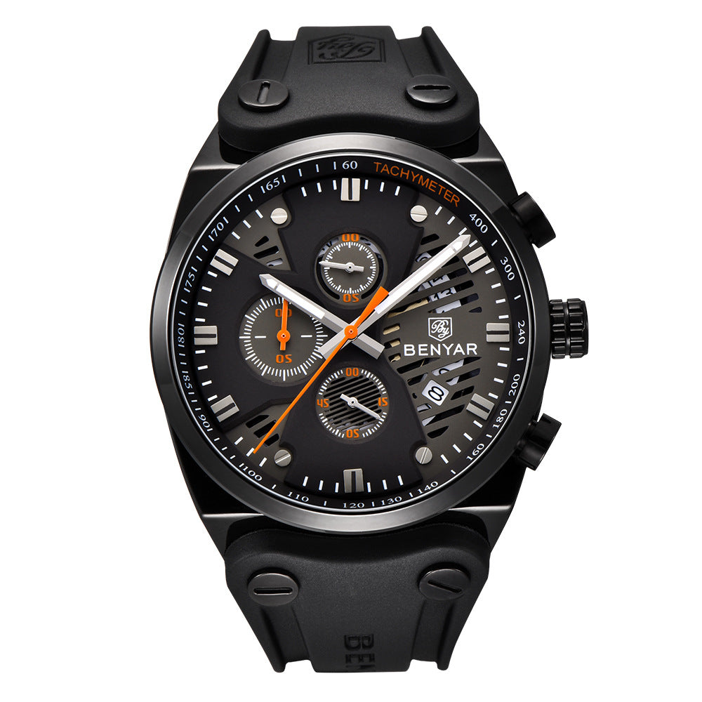 Binya Benyar Men's Waterproof Quartz Sports Watch
