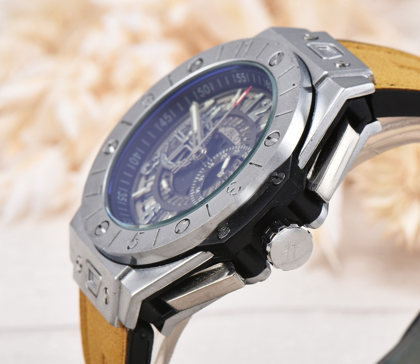 2019 Swiss Men's Quartz Watch with Silicone Strap