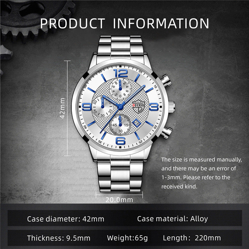 Keller Weber Men's Quartz Watch and Sunglasses Gift Set