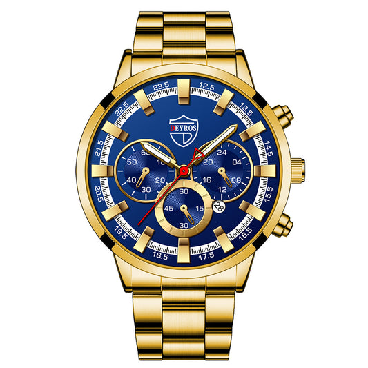 Luminous Quartz Watch for Men's Fashion and Business