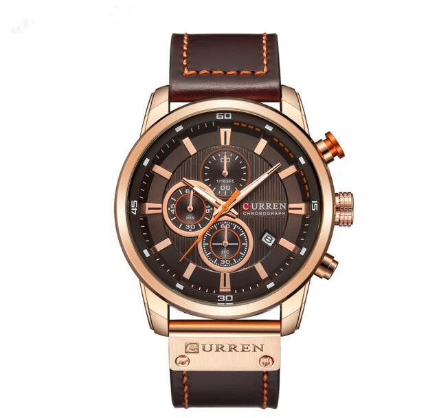 CURREN Men's Multifunctional Quartz Sports Watch