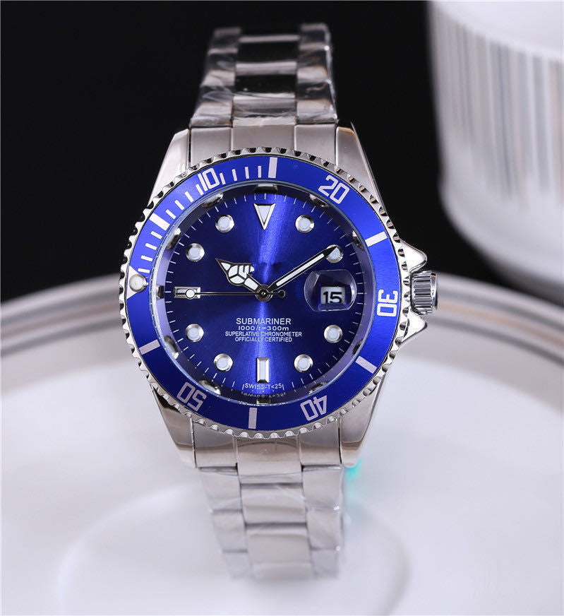 LIGE Men's Waterproof Quartz Moon Phase Sport Watch