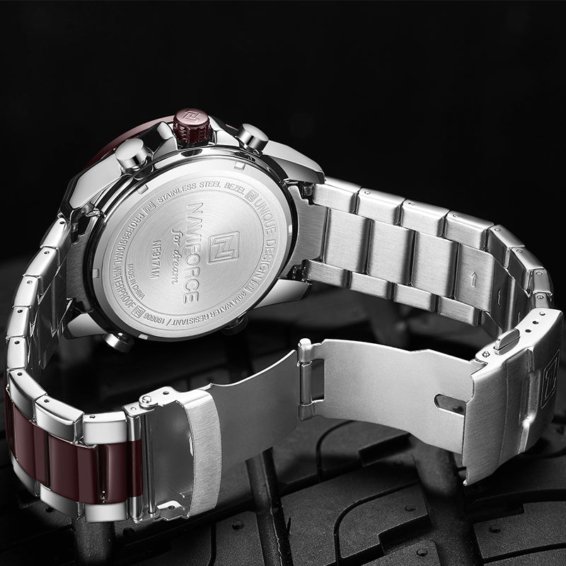 NAVIFORCE NF9171 Dual Display Men's Quartz Watch
