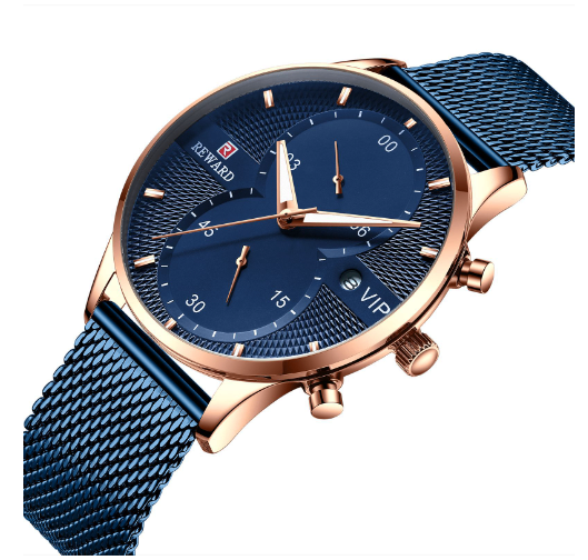 Waterproof Quartz Men's Calendar Watch Maker
