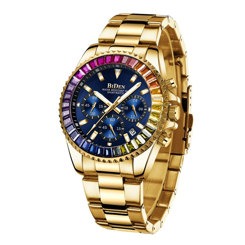 Men's Waterproof Casual Quartz Watch
