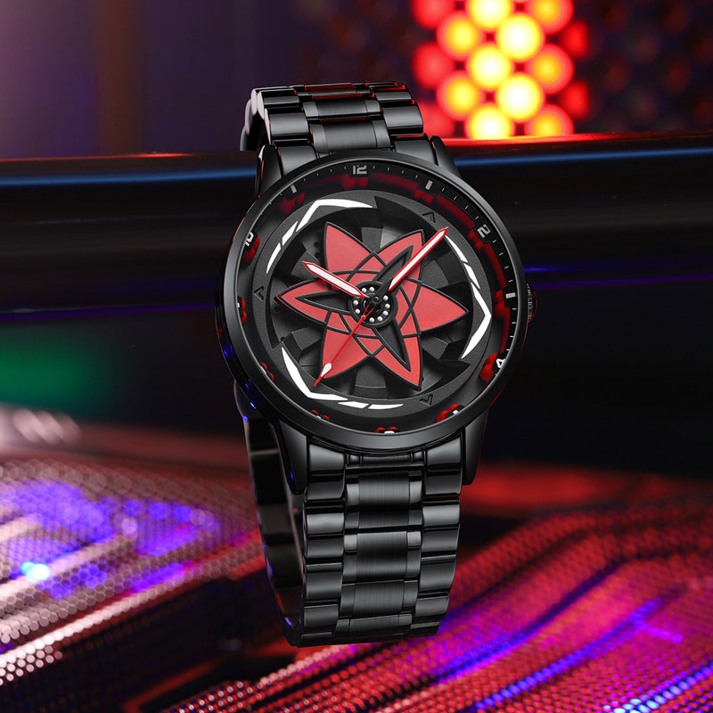 SVJ Men's Naruto Custom Waterproof Quartz Watch
