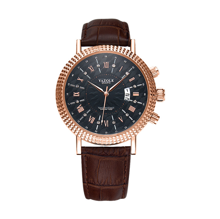 Men's Quartz Calendar Watch