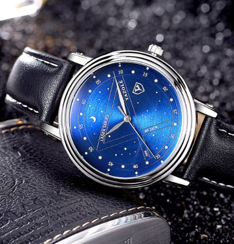 Men's Quartz Starry Sky Watch