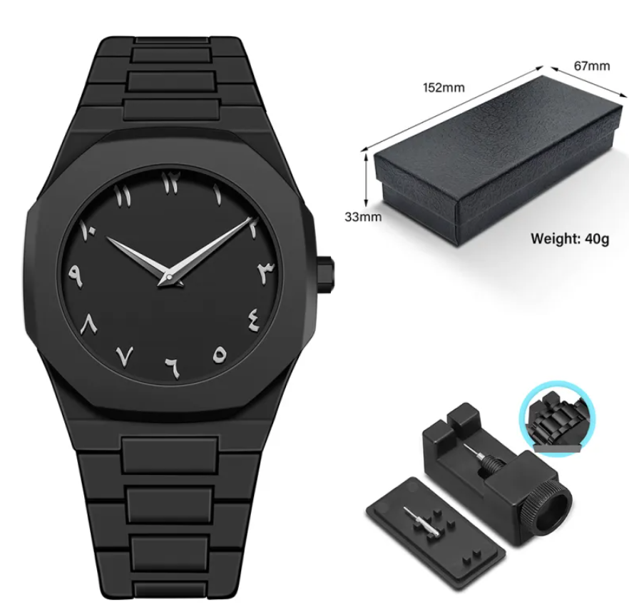 Men's Fashion Quartz Watch Deep Waterproof