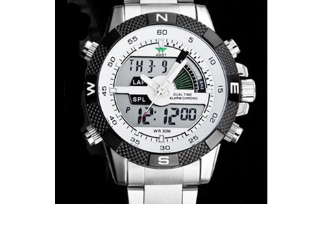 Men's Luxury Military Multi-Functional LED Quartz Watch