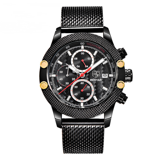 Benyar Men's Quartz Multifunctional Watch BY-5109