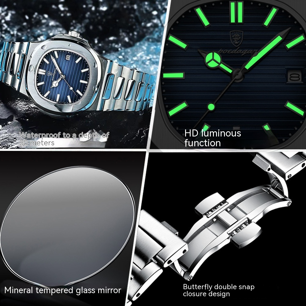 Waterproof Men's Quartz Watch