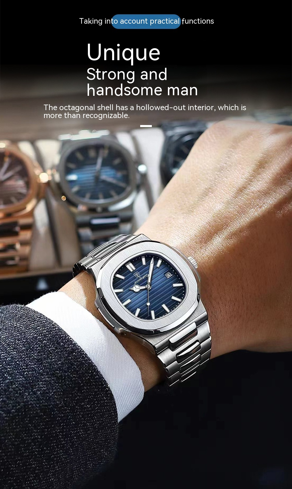 Waterproof Men's Quartz Watch