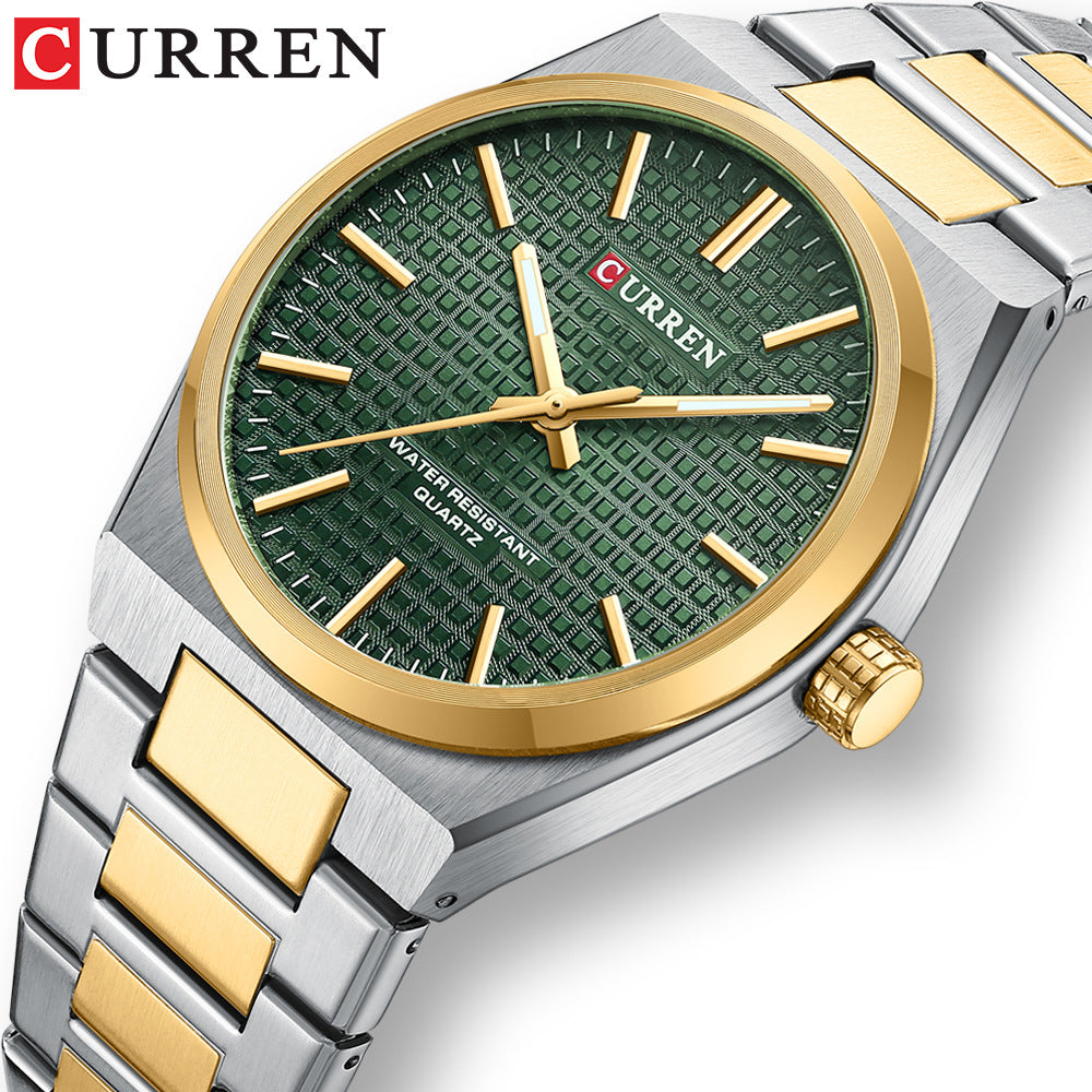Curren 8439 Men's Quartz Watch - Business & Casual Style