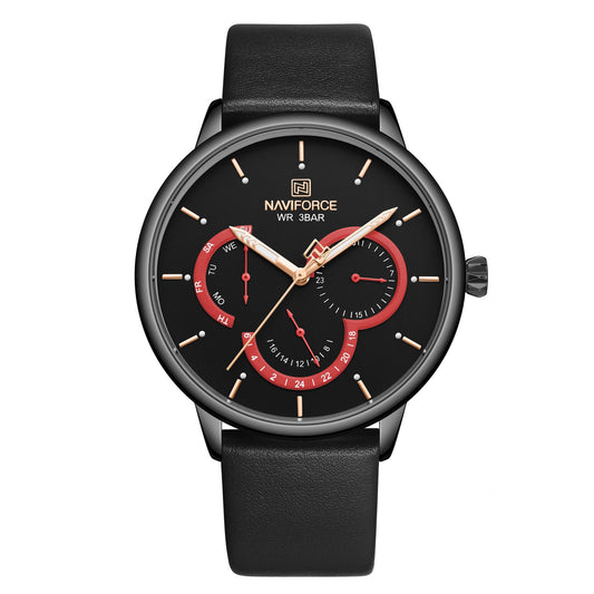 Waterproof Quartz Men's Watch with Calendar Function