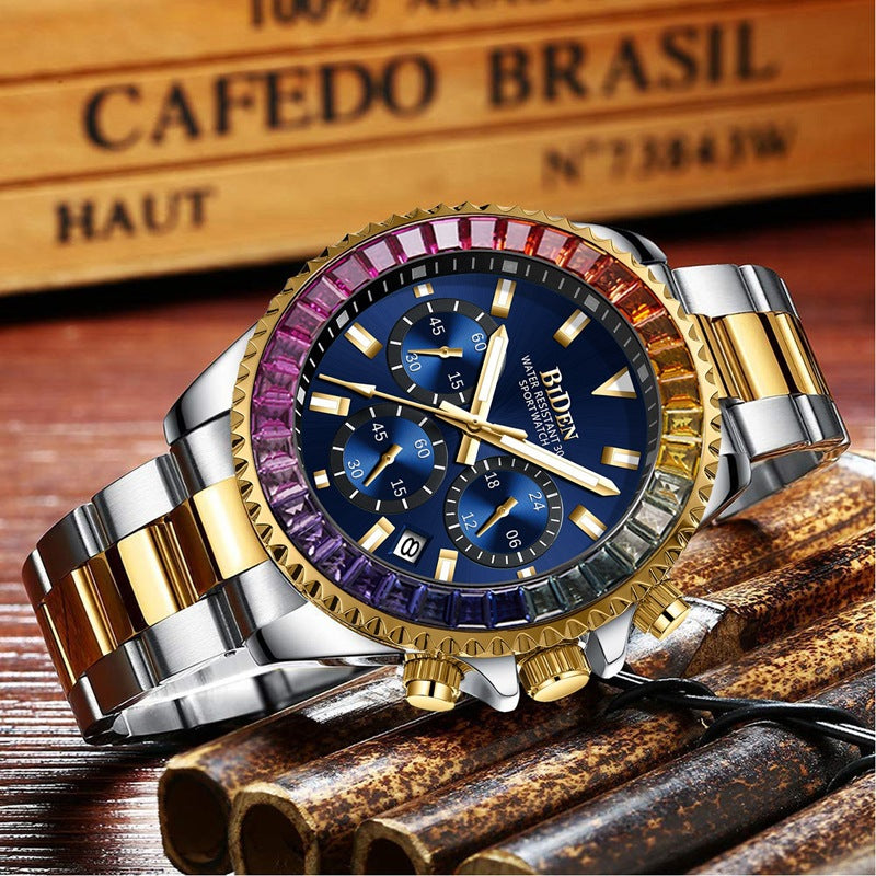 Men's Waterproof Casual Quartz Watch