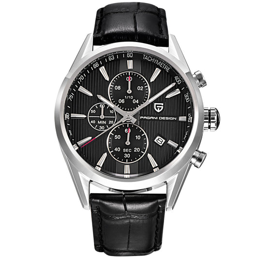 PAGANI DESIGN Men's Quartz Watch (Casual Style)