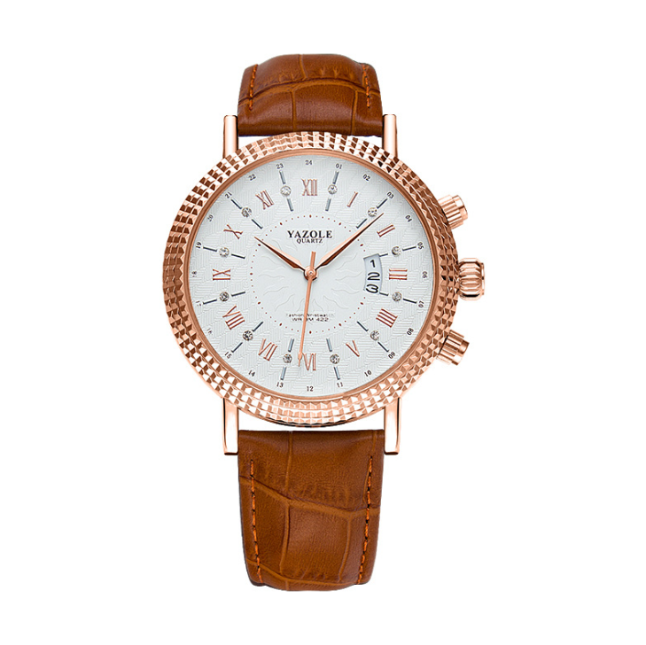 Men's Quartz Calendar Watch