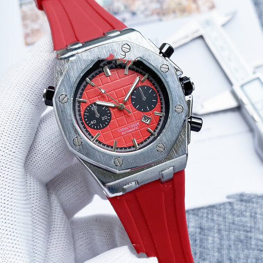 Men's Fashion Quartz 3-Pin Tape Watch