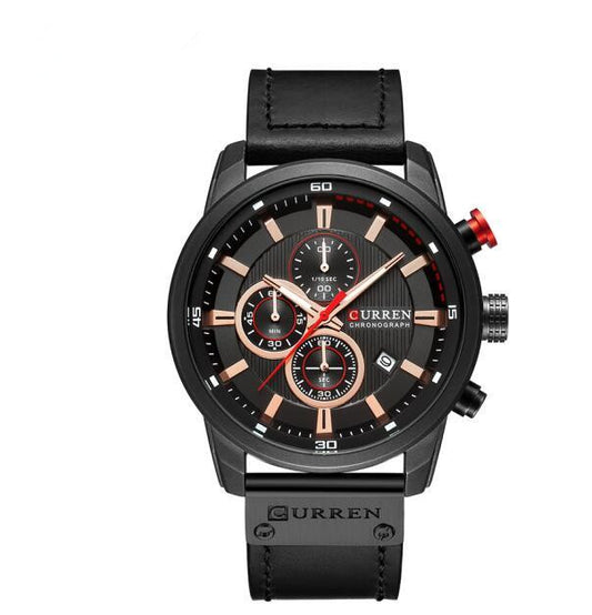 CURREN Men's Multifunctional Quartz Sports Watch