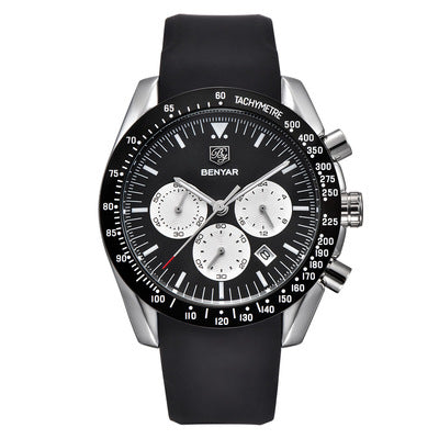 Waterproof Men's Quartz Calendar Watch by Binya