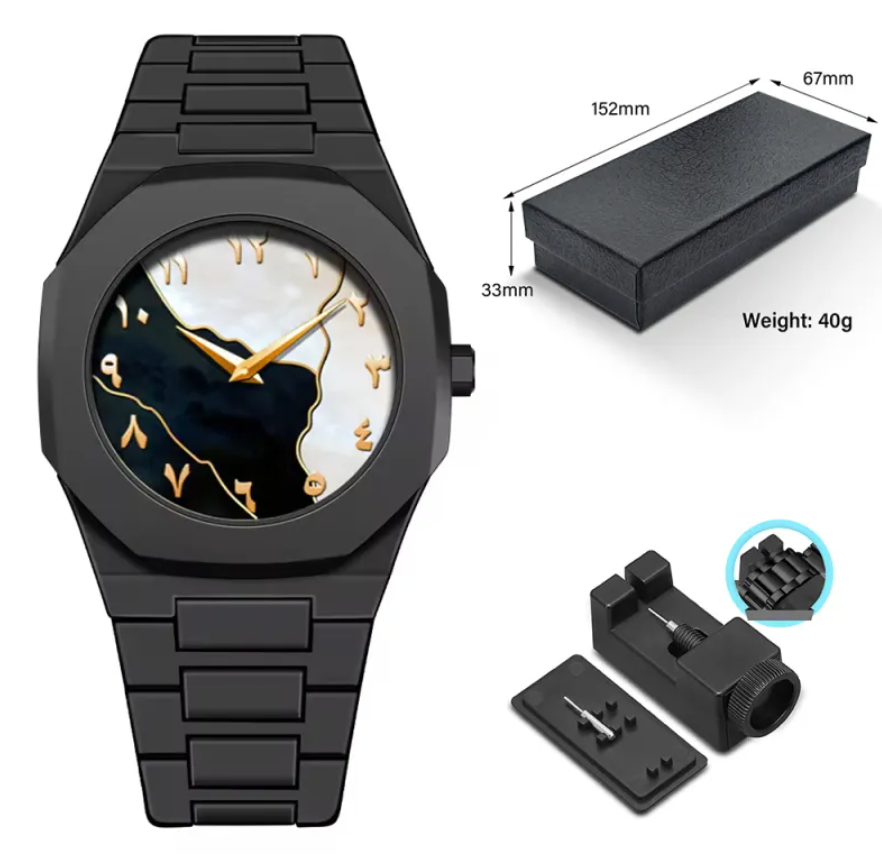 Men's Fashion Quartz Watch Deep Waterproof
