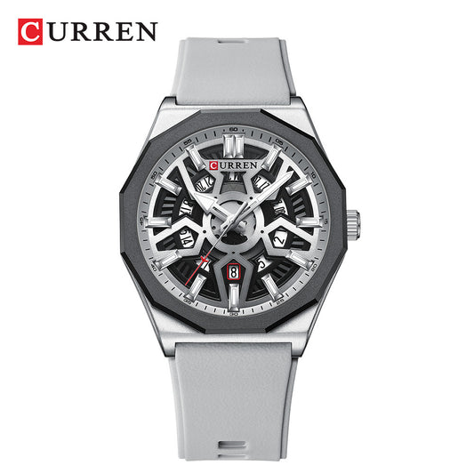CURREN 8437 Men's Quartz Watch with Calendar